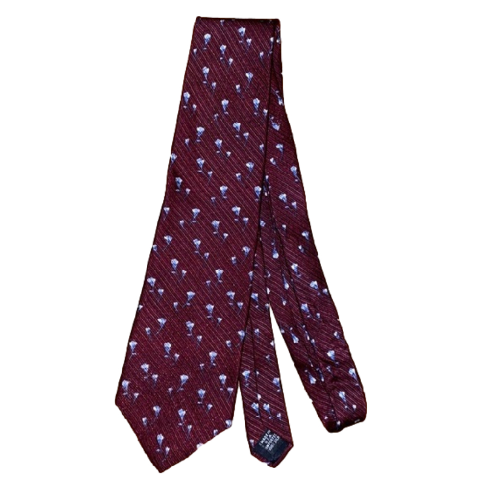 Swing silk tie 59”   -bm
